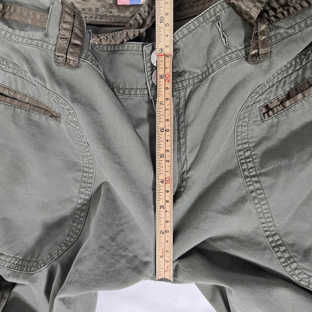 D & T Cargo Pants | Velvet Ribbon Belt | Size Women's 2XL - Picture 8 of 11